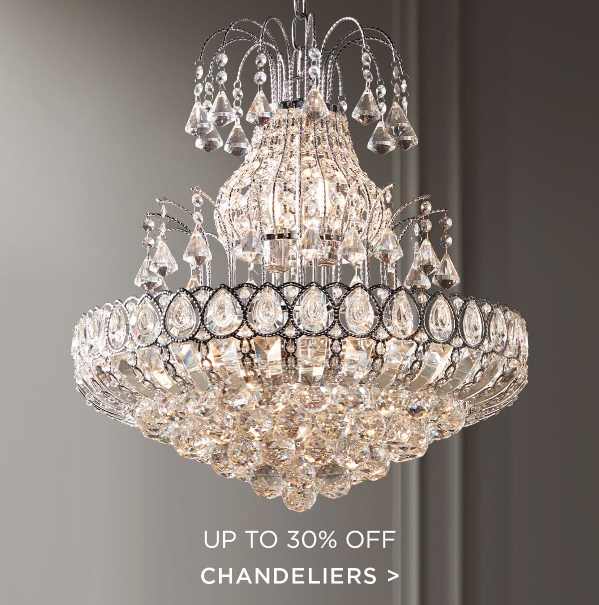 Up to 30% Off - Chandeliers >