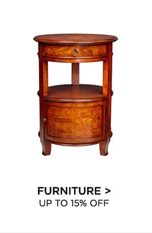 Furniture > Up to 15% Off