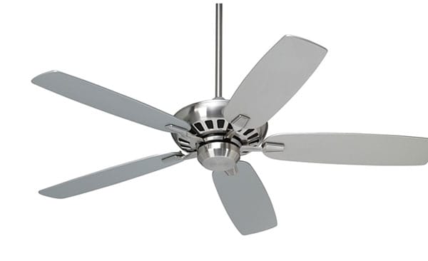 52" Casa Vieja Journey Brushed Nickel Indoor Ceiling Fan with Remote