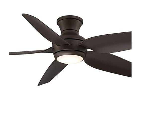 56" Casa Vieja Rally Bronze Damp Rated LED Ceiling Fan with Remote