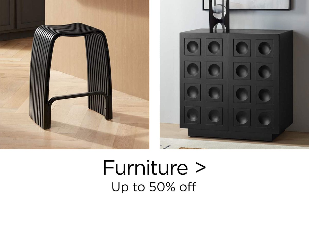 Furniture > Up to 50% off