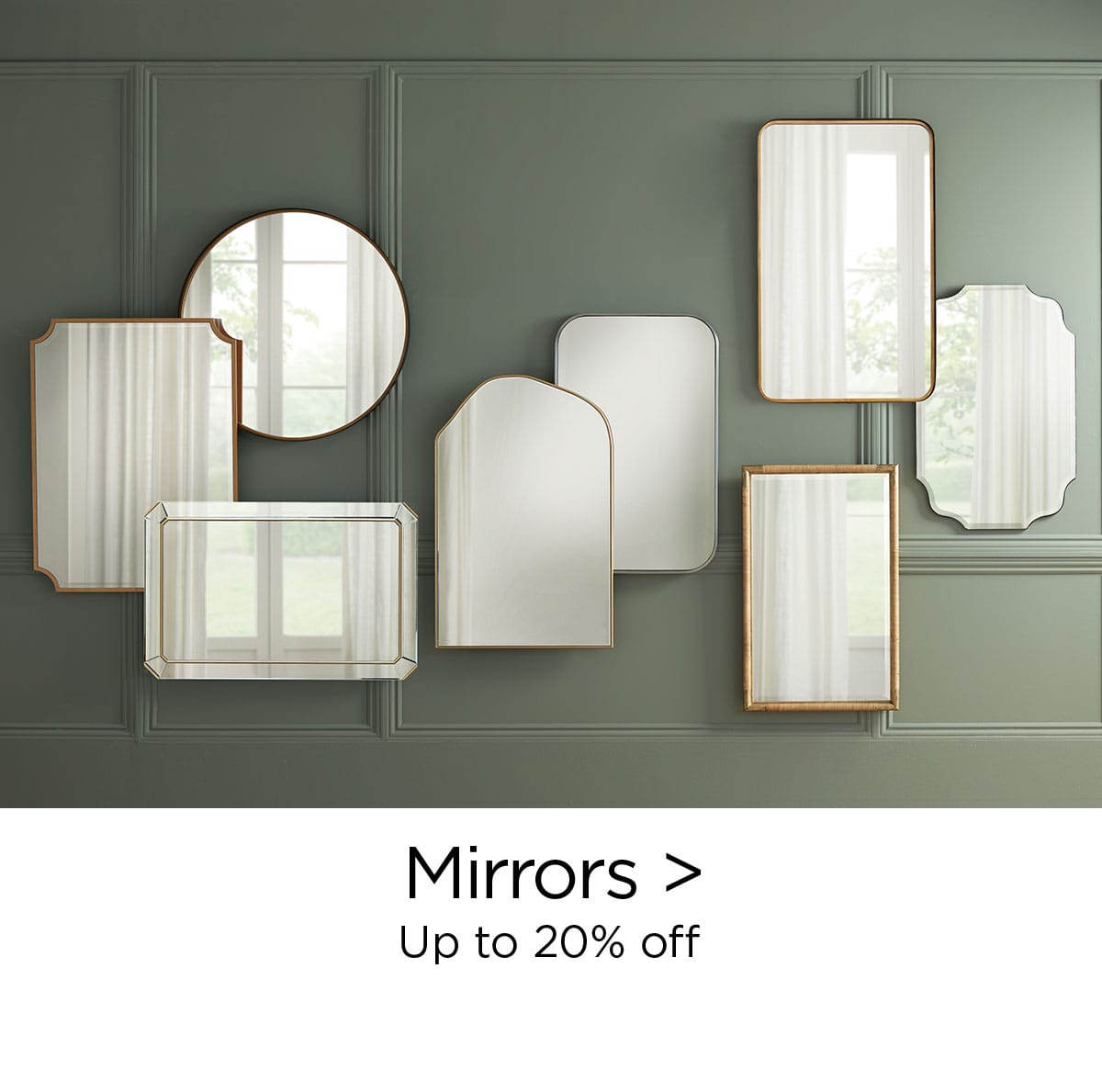 Mirrors > Up to 20% off