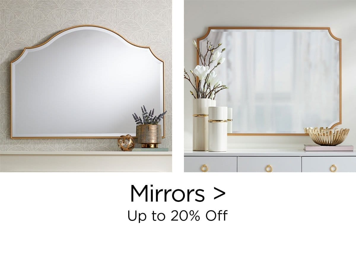 Mirrors > Up to 20% Off