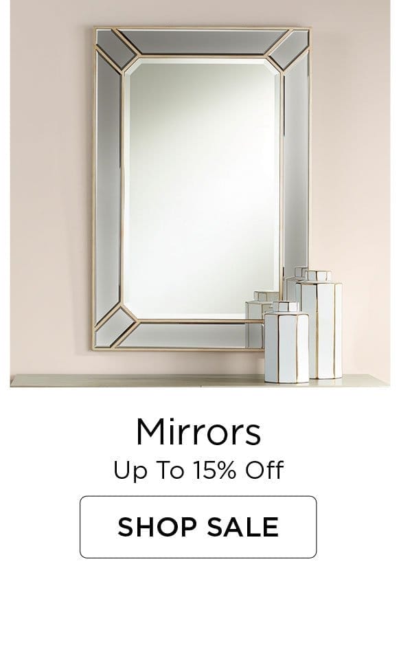 Mirrors - Up to 15% Off - Shop Sale