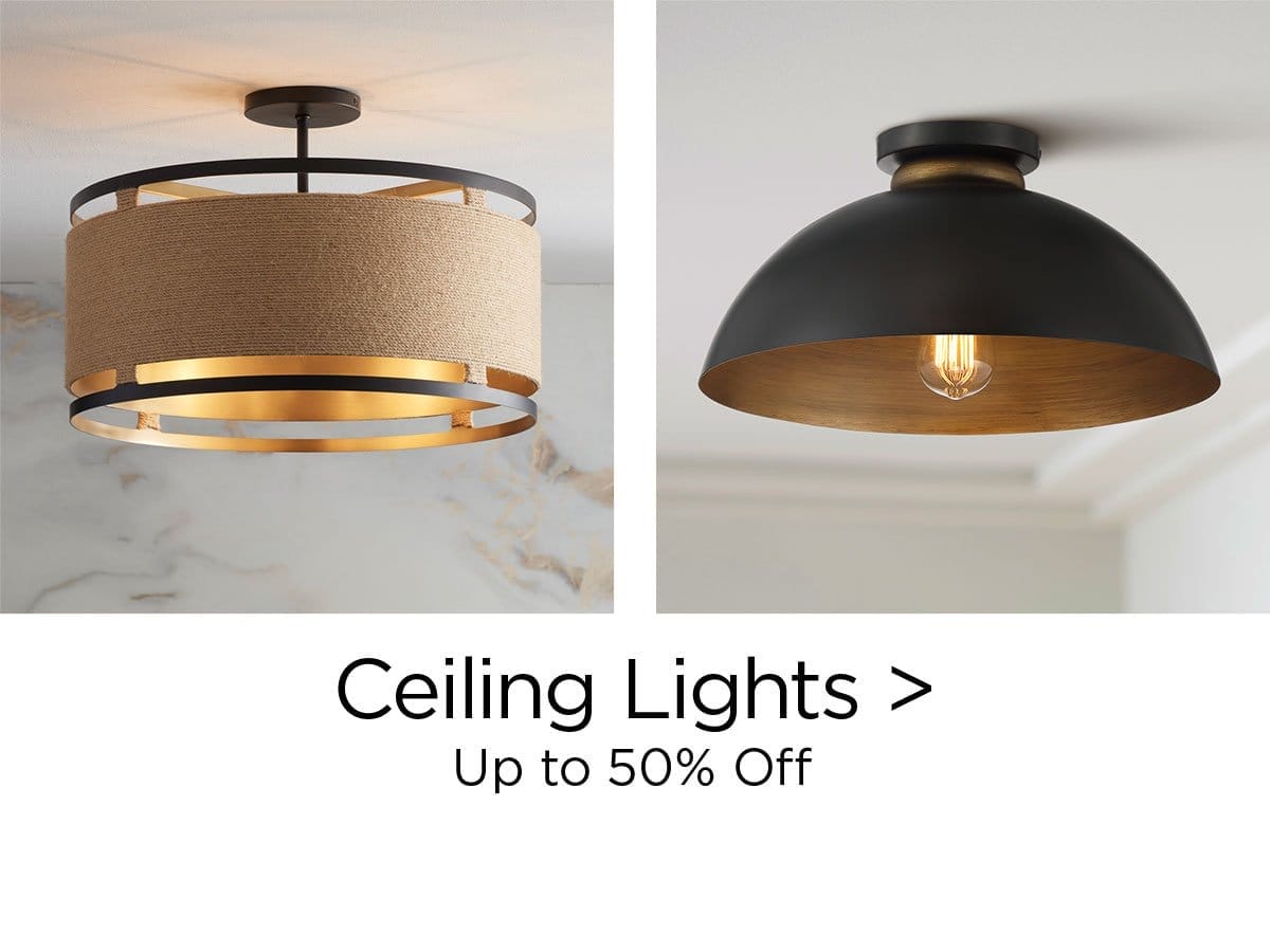 Ceiling Lights > Up to 50% Off