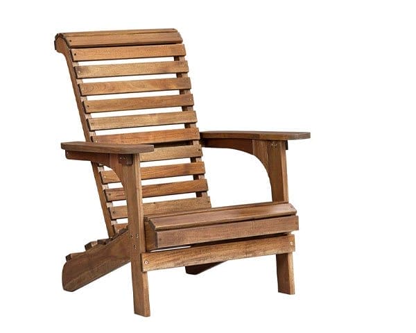 Kenneth Natural Wood Adirondack Chair