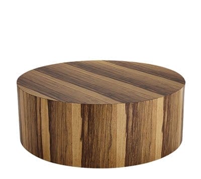 Crestview Collection Limba 42" Wide Brown Cocktail Table