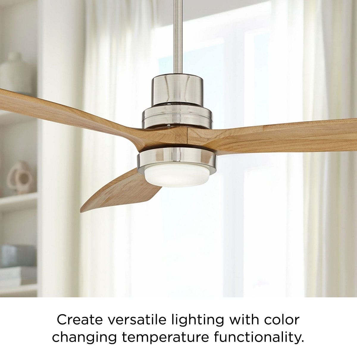 Create versatile lighting with color changing temperature functionality.