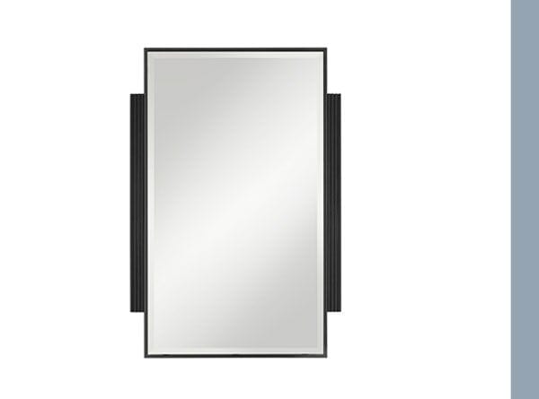 Gareth Black 27" x 40" Rectangular Wall Mirror