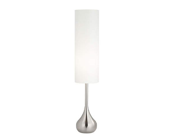 Possini Euro Moderne Droplet 62" High Brushed Nickel Floor Lamp