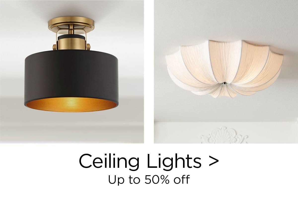 Ceiling Lights > Up to 50% Off