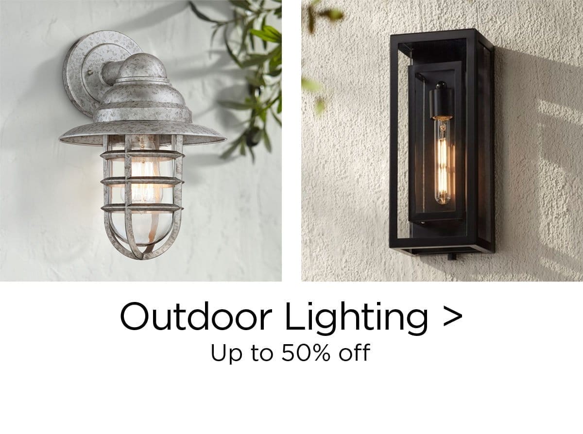 Outdoor Lighting > Up to 50% Off