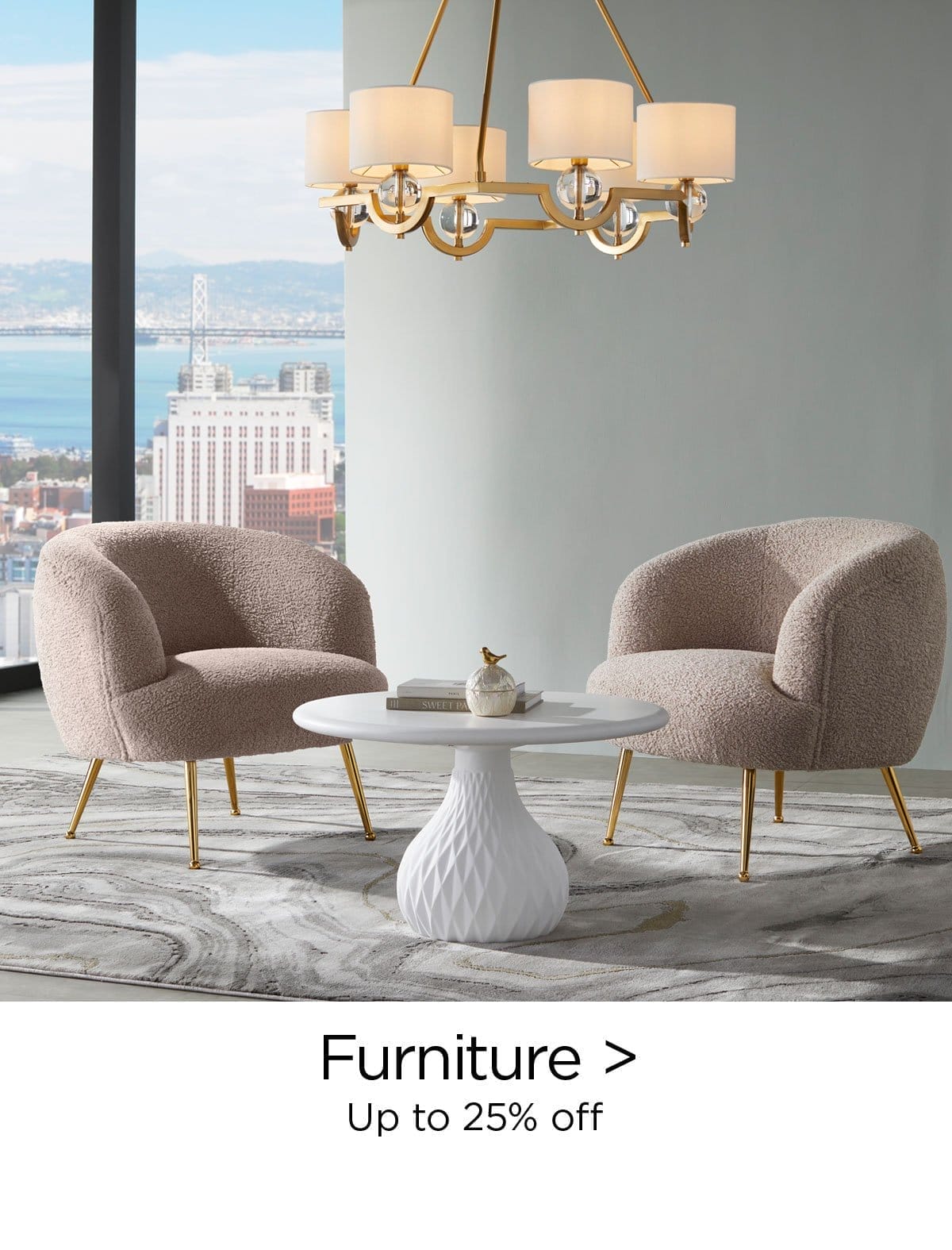 Furniture > Up to 25% Off