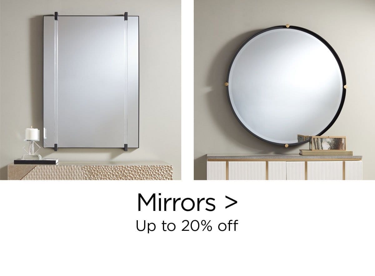 Mirrors > Up to 20% Off