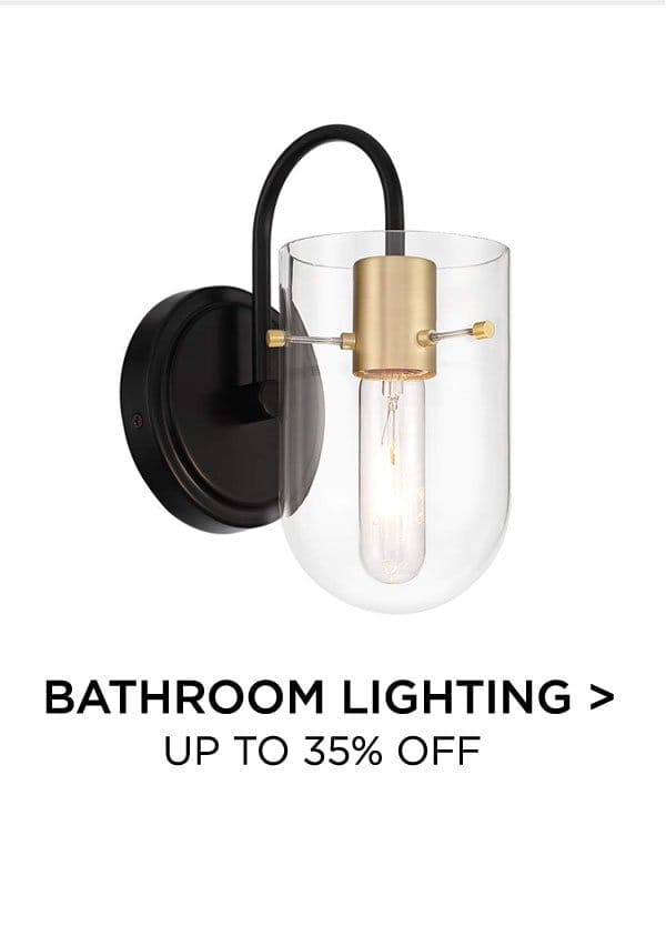 Bathroom Lighting > Up to 35% Off