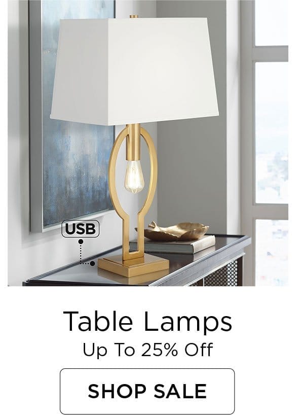 Table Lamps - Up to 25% Off - Shop Sale