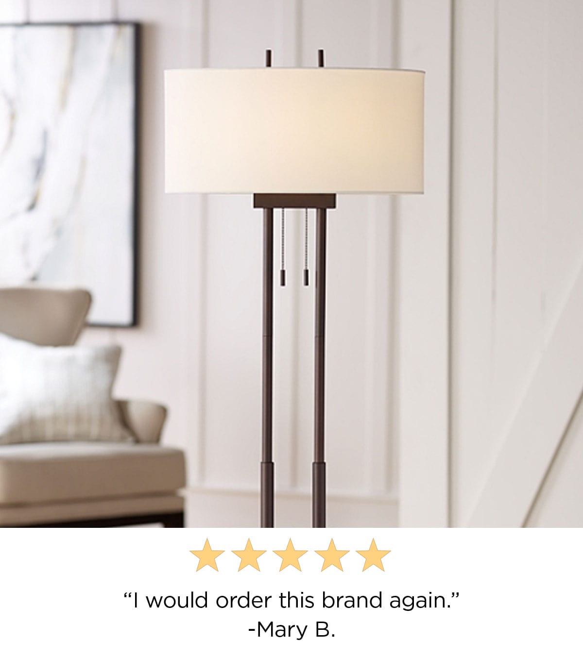 "I would order this brand again." -Mary B.