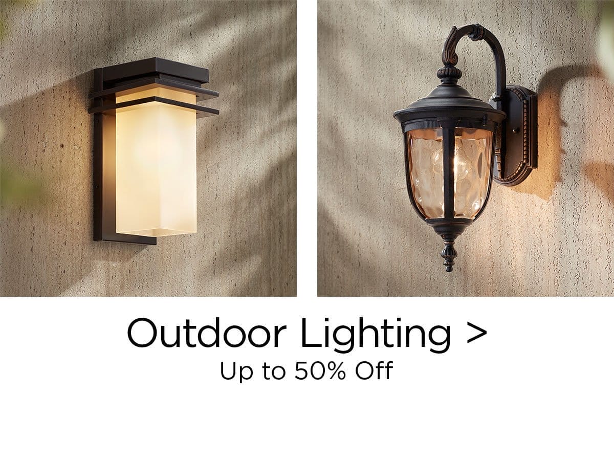 Outdoor Lighting > Up to 50% Off