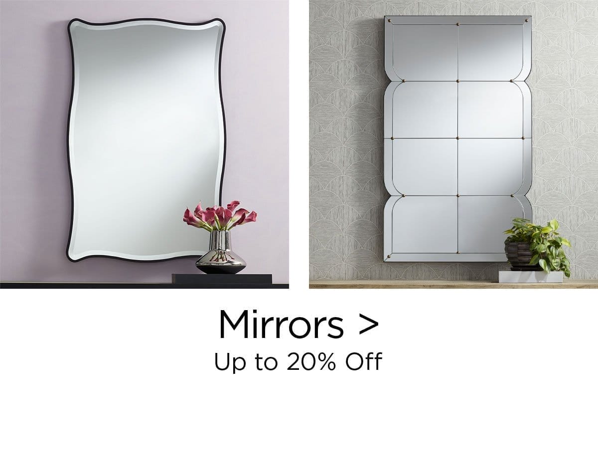 Mirrors > Up to 20% Off