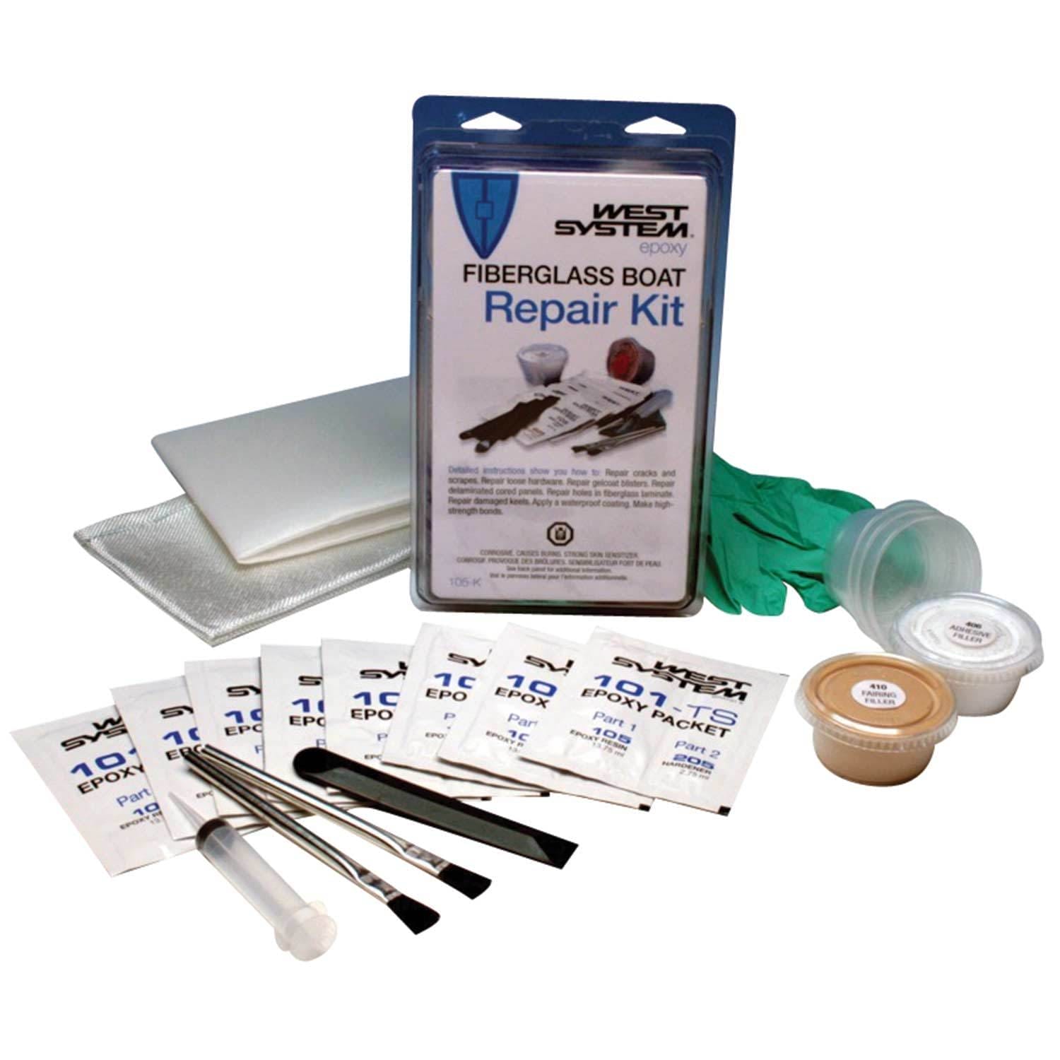 Image of West System Fiberglass Boat Repair Kit (105-k)