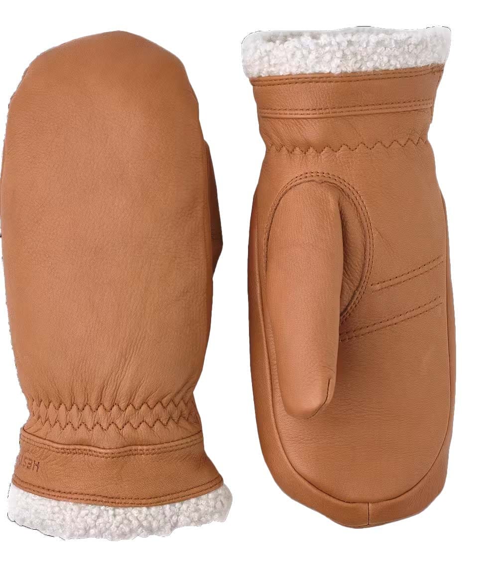 Image of Hestra Sundborn Leather Mittens - Womens