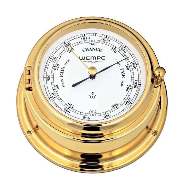 Image of Wempe BREMEN II - Brass Barometer