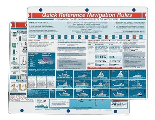 Image of Davis Quick Reference Nav Rule US