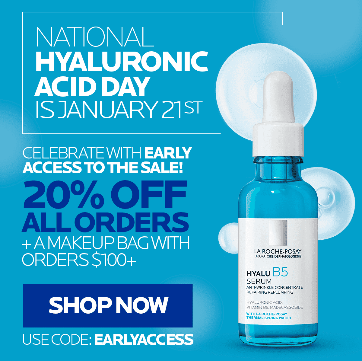 EARLY ACCESS TO THE SALE! SHOP NOW