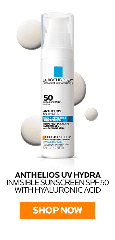ANTHELIOS UV HYDRA HYDRATING FACE SUNSCREEN SPF 50 WITH HYALURONIC ACID