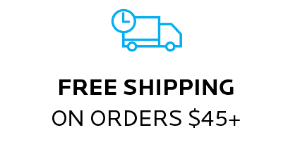 FREE SHIPPING ON ORDERS \\$45 PLUS