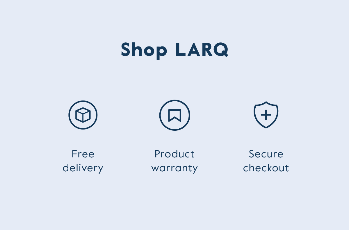 Shop Larq - Free delivery, Product warranty and Secure checkout