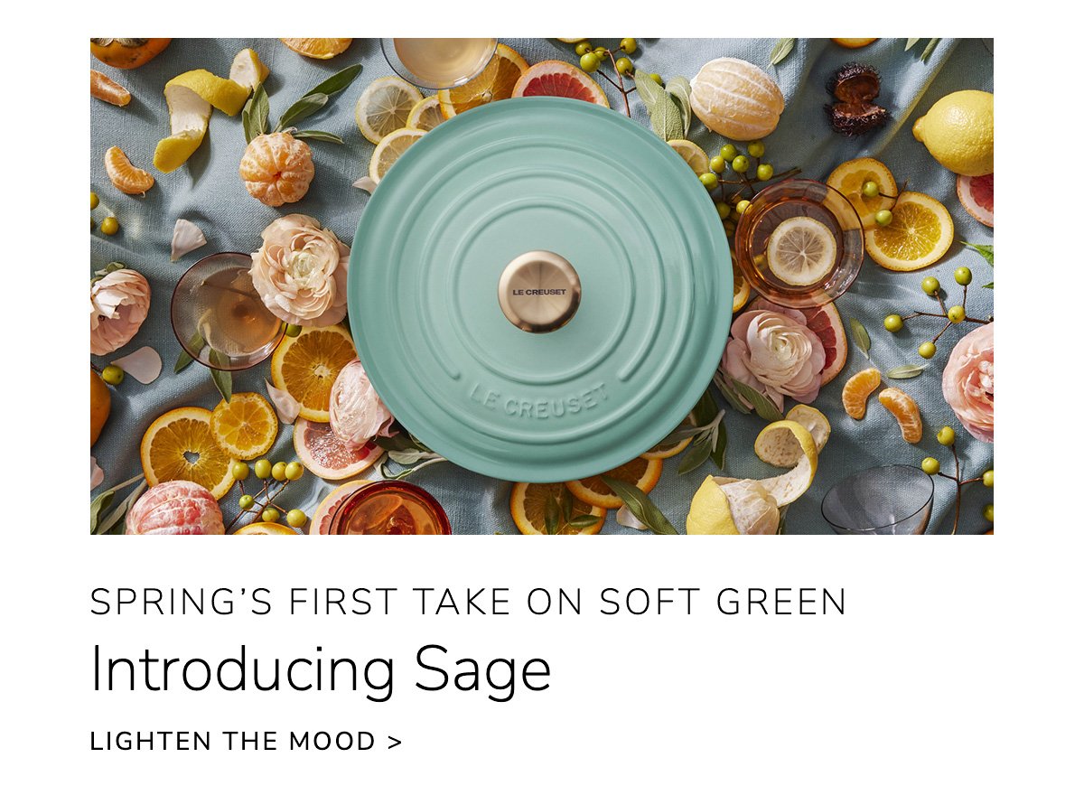 Spring’s First Take on Soft Green - Introducing Sage