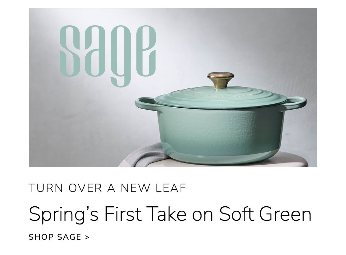 turn over a new leaf - Spring’s First Take on Soft Green - Shop Sage