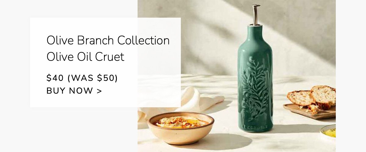 Olive Branch Collection Olive Oil Cruet - \\$40 (Was \\$50) - buy now