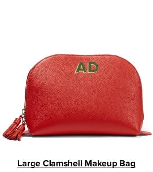 Large Clamshell Makeup Bag >