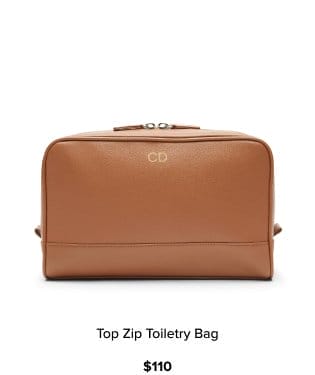Top Zip Toiletry Bag >