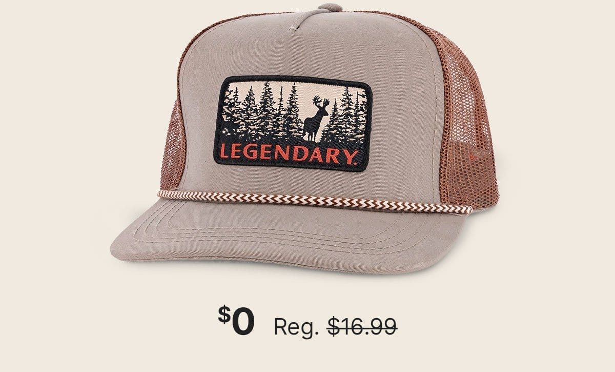 Legendary Corded Trucker Hat