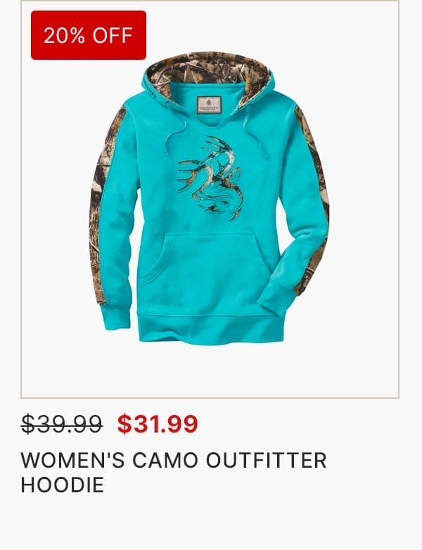 Women's Camo Outfitter Hoodie