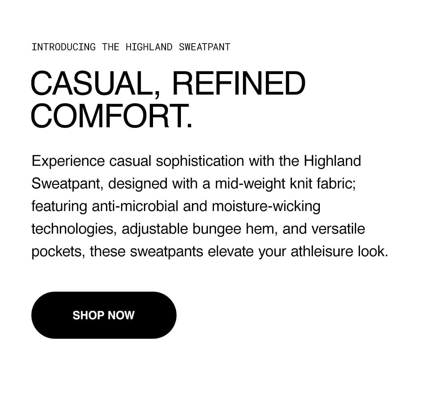 Highland Sweatpant