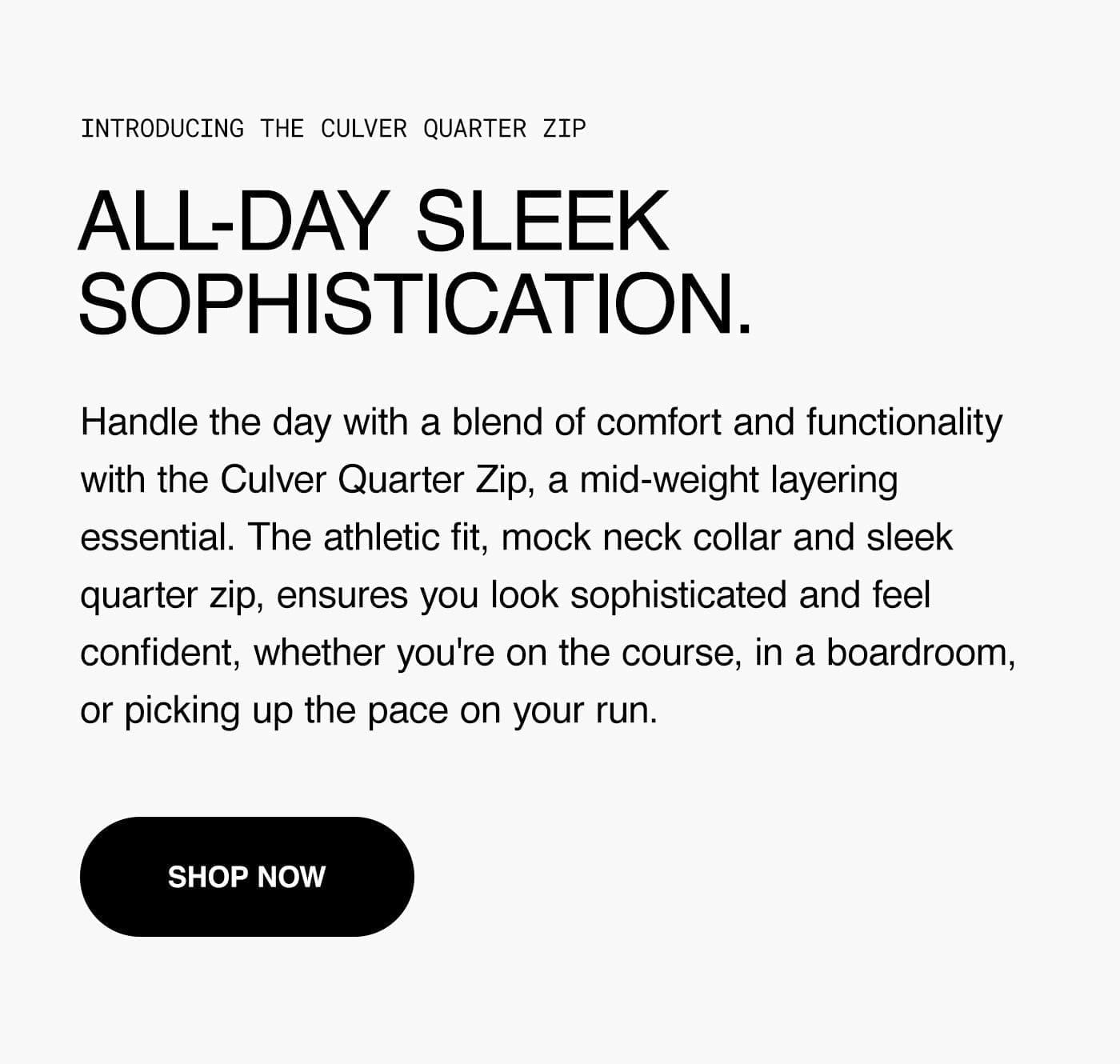 Culver Quarter Zip