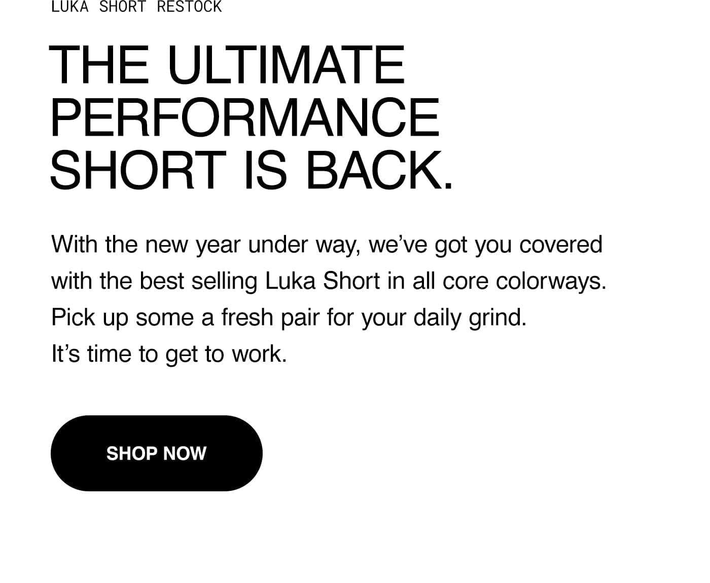 Luka Restock