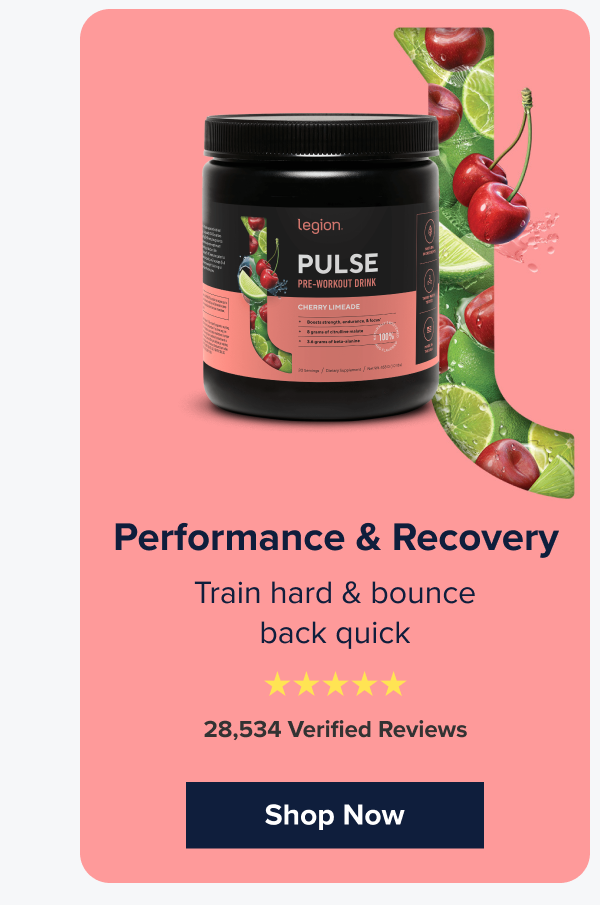 performance and recovery