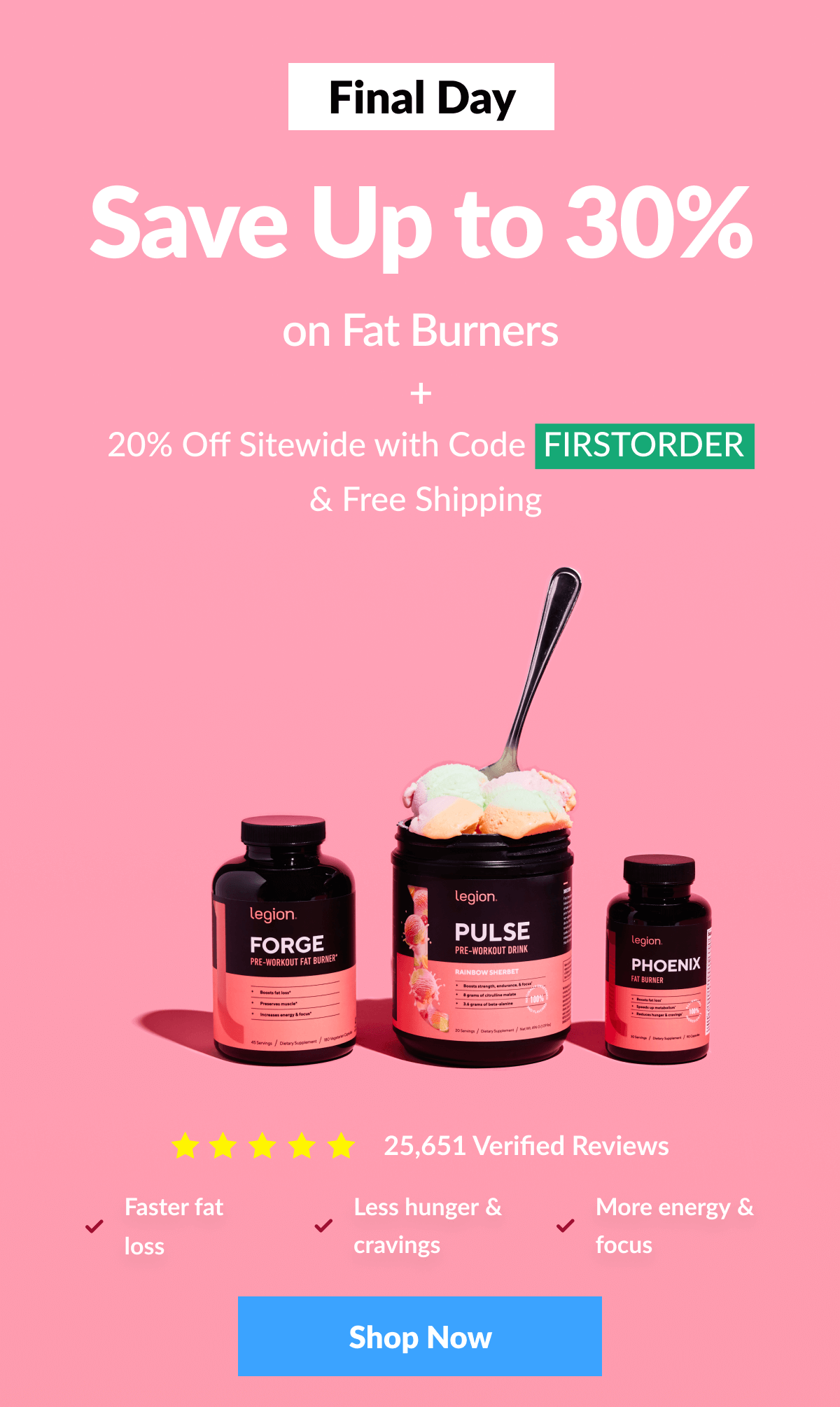 Save Up to 30% on Fat Burners