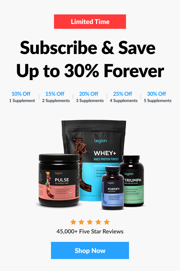 Subscribe & save up to 30% forever