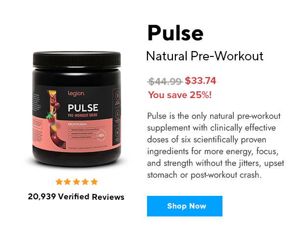 Pulse Natural Pre-Workout