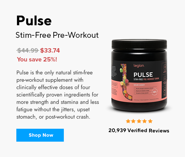 Pulse Caffeine-Free Pre-Workout