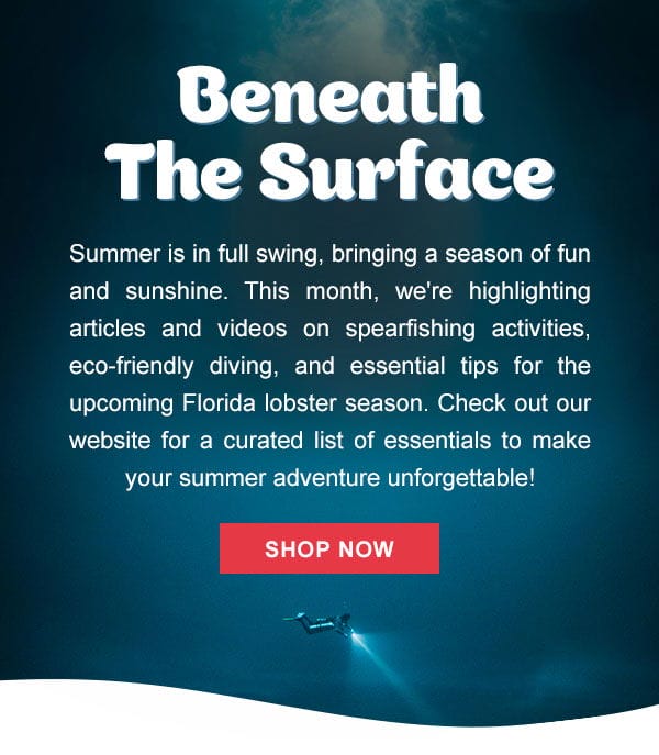 Beneath The Surface | Shop Now