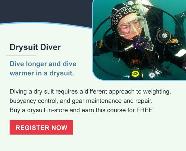 Drysuit Diver | Register Now