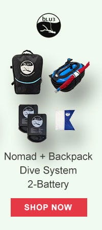 Nomad + Backpack Dive System 2-Battery