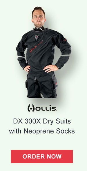 DX 300X Dry Suits with Neoprene Socks